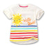 Girls' Cotton Short-sleeved T-shirt - O Retalho