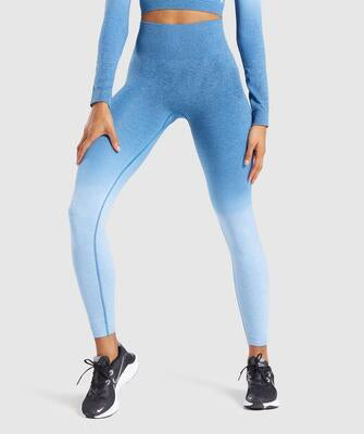 Conjunto de Calças e Blusa de Yoga Sem Costuras para Mulheres - Conforto e Estilo em Harmonia - O Retalho