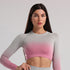 Conjunto de Calças e Blusa de Yoga Sem Costuras para Mulheres - Conforto e Estilo em Harmonia - O Retalho