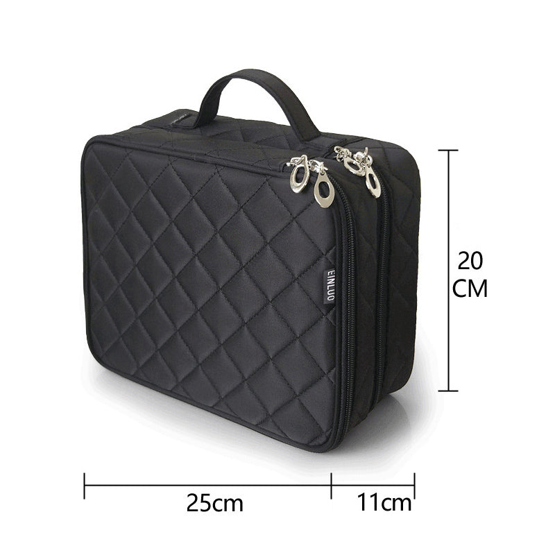 Bolsa cosmética de dois compartimentos - O Retalho