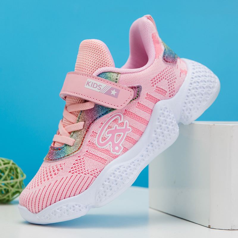 Tênis femininos Flying Woven Mesh - O Retalho