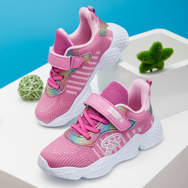 Tênis femininos Flying Woven Mesh - O Retalho