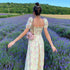 Vestido feminino com estampa floral - O Retalho