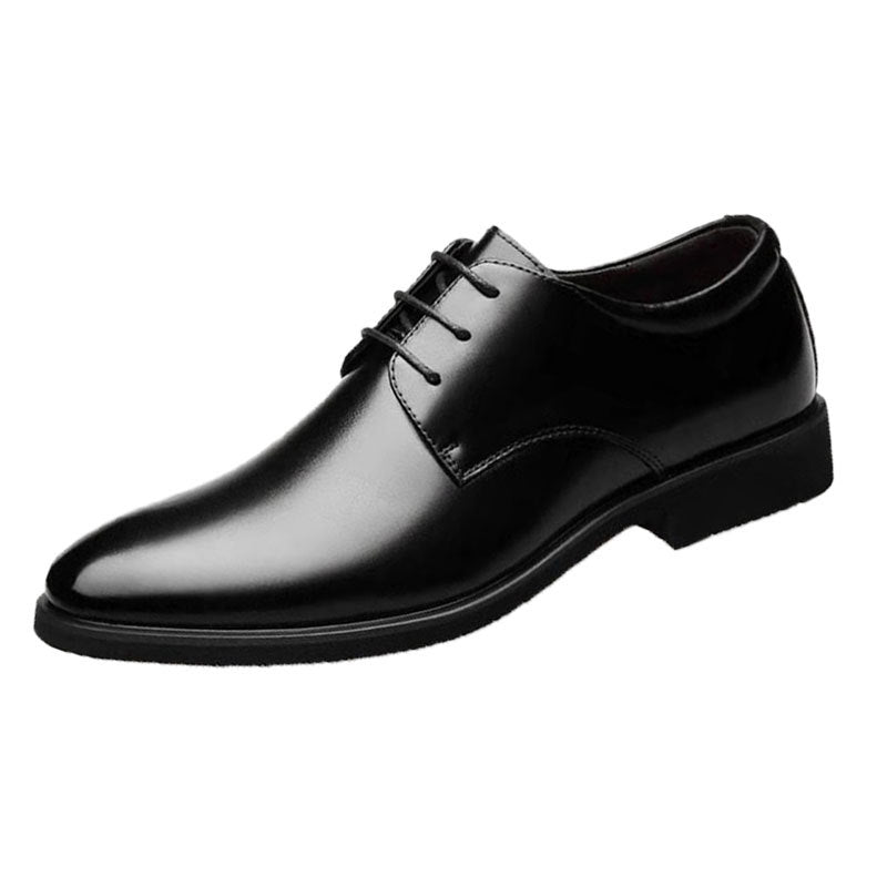 sapatos de couro masculinos casuais de alta qualidade - O Retalho