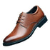 sapatos de couro masculinos casuais de alta qualidade - O Retalho