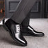 sapatos de couro masculinos casuais de alta qualidade - O Retalho