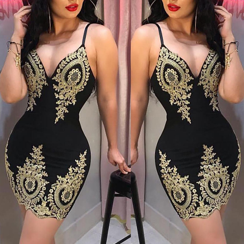 Vestido Sensual com Alças para Mulheres - O Retalho
