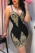 Vestido Sensual com Alças para Mulheres - O Retalho