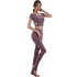 Conjunto de Roupas de Yoga Net Red - Estilo Esportivo e Sensual para Mulheres Confiantes - O Retalho