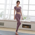Conjunto de Roupas de Yoga Net Red - Estilo Esportivo e Sensual para Mulheres Confiantes - O Retalho