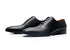 Sapatos masculinos de couro britânico com cadarços formais e cano baixo - O Retalho