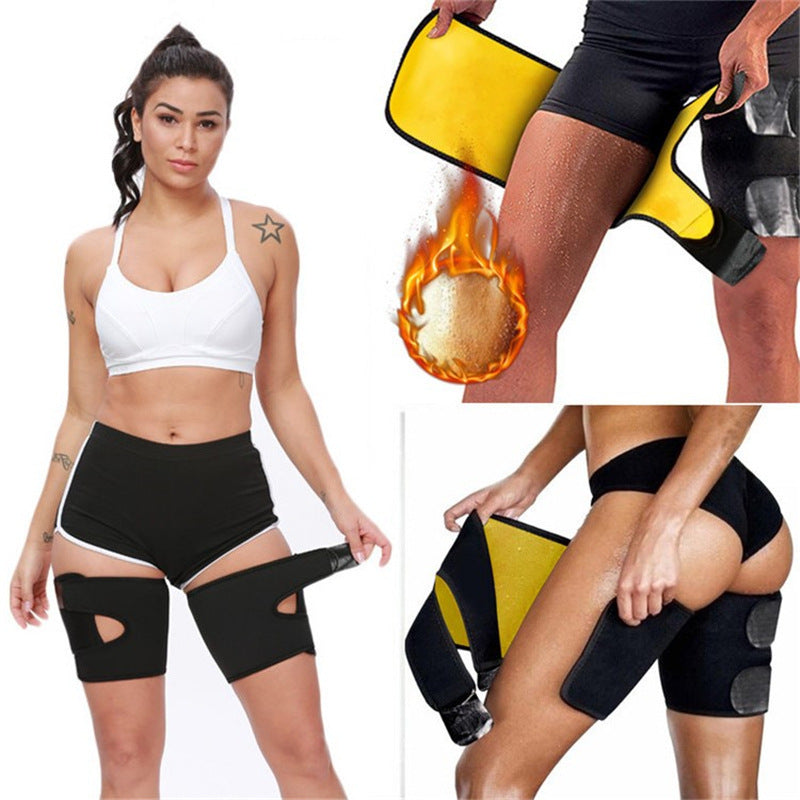 Outdoor Sports Thigh Brace, Leg Sweat Shaping Belt, Sports Sweating Leg Brace, Restraint Belt - O Retalho