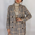 Blazer xadrez de inverno - O Retalho
