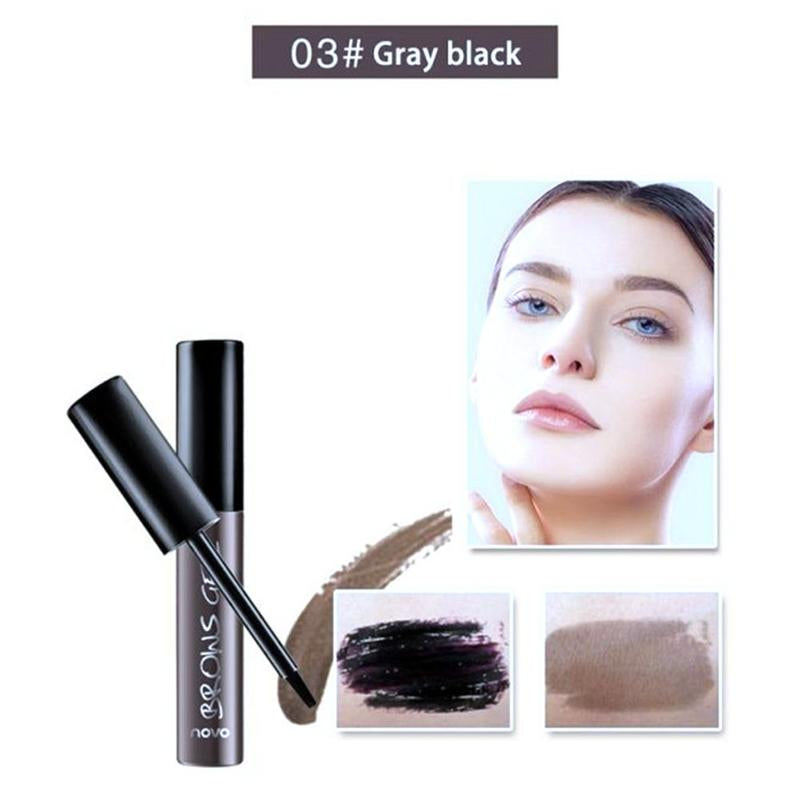 Tinta para sobrancelha marrom preto à prova de água - O Retalho