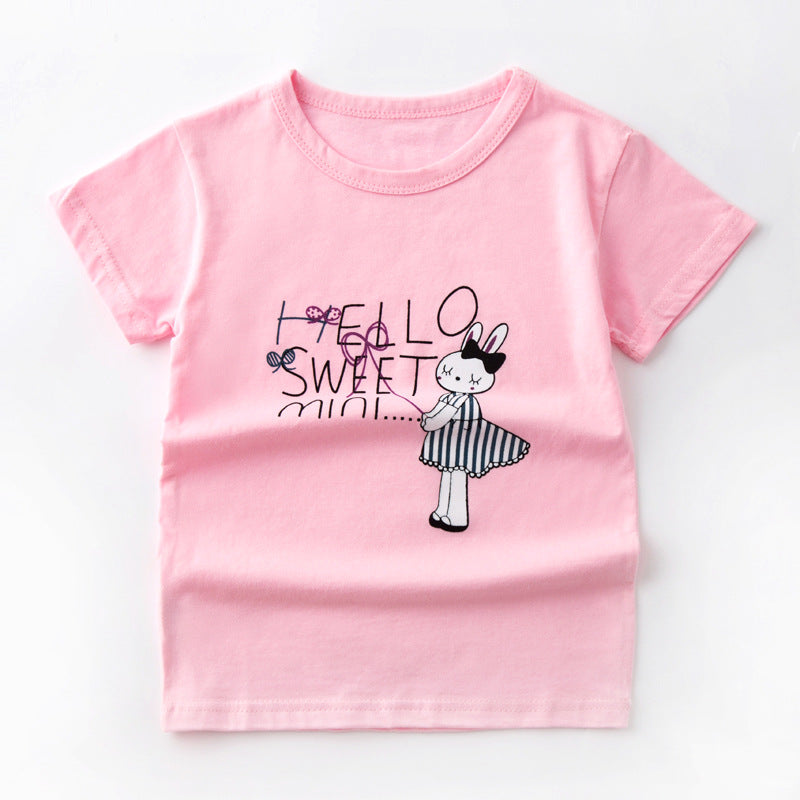 🌴Camiseta de manga curta para meninos - O Retalho