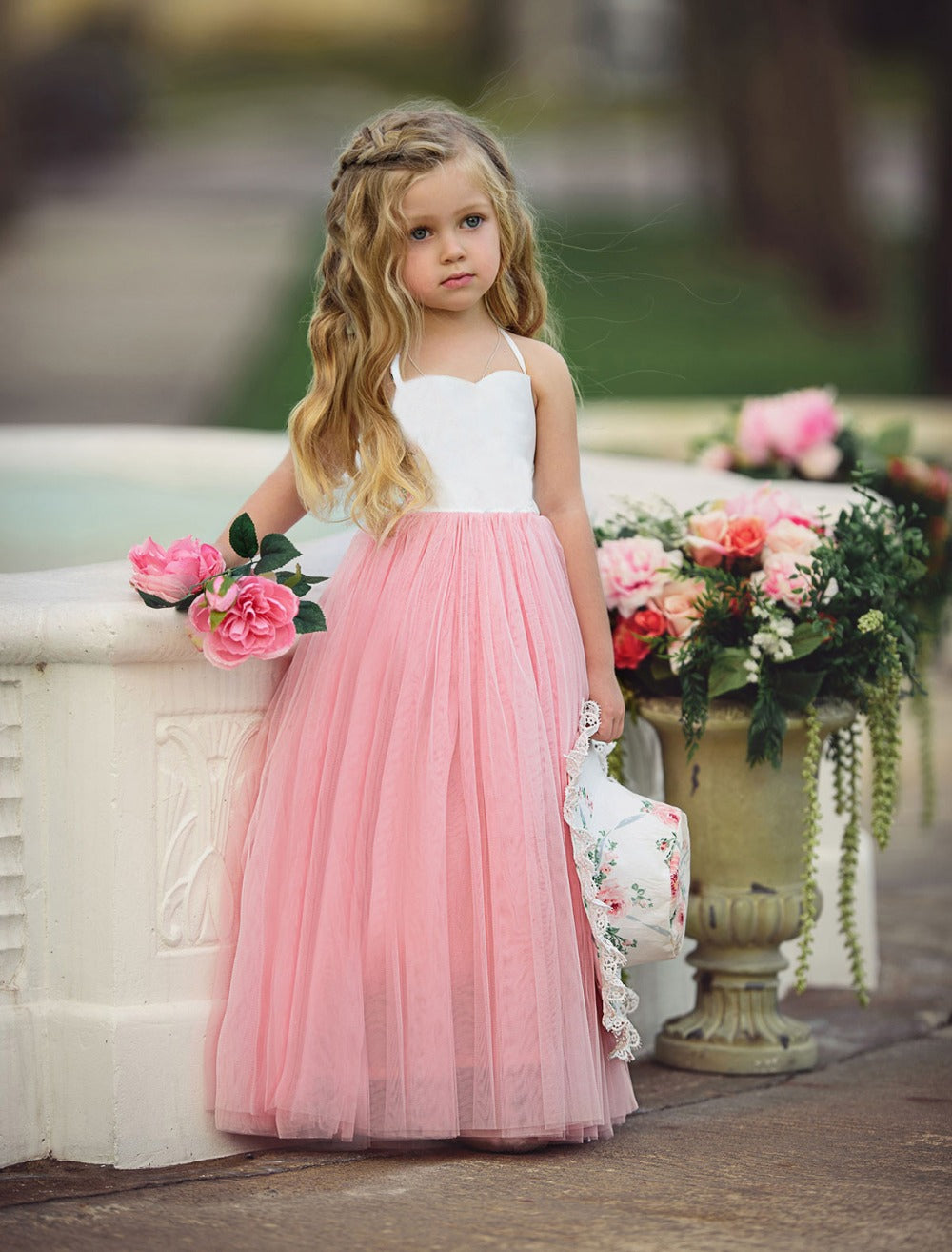 vestido elegante para o verão e adequado para festas infantis - O Retalho