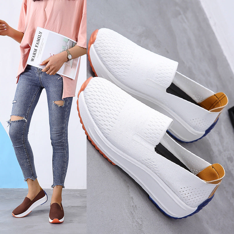 Sapatos esportivos femininos leves para corrida casual - O Retalho
