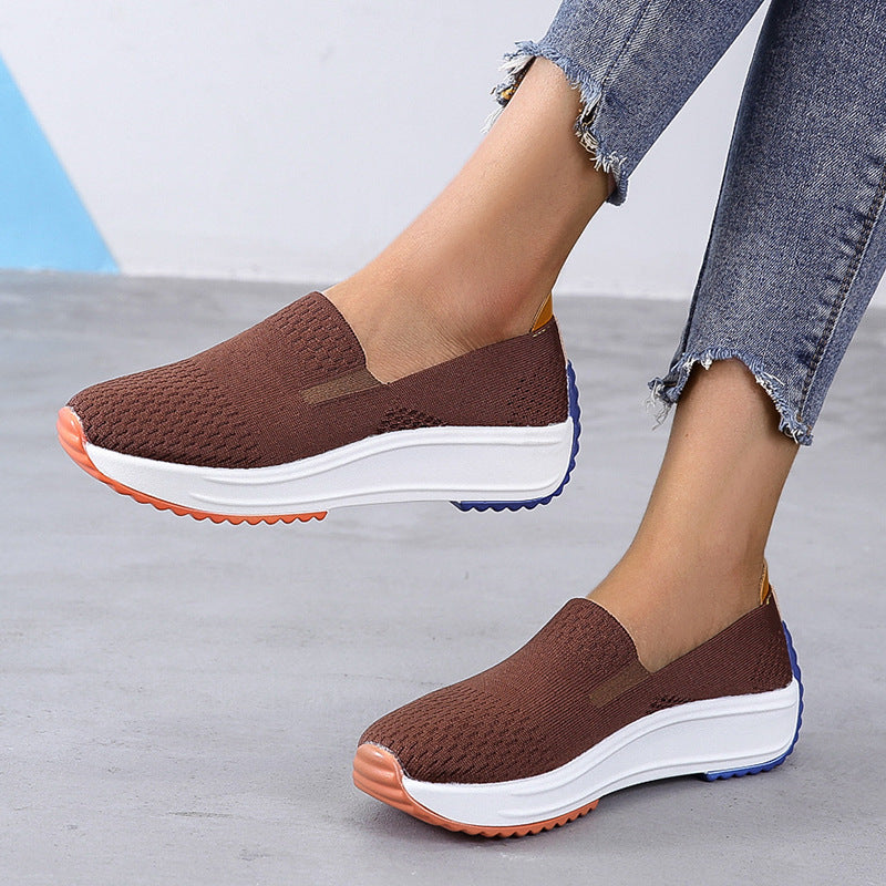 Sapatos esportivos femininos leves para corrida casual - O Retalho