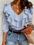 Blusa casual com listras - O Retalho