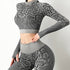 Conjunto de Roupas de Yoga - Super Elástico e Sem Costuras - O Retalho