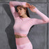 Conjunto de Roupas de Yoga - Super Elástico e Sem Costuras - O Retalho