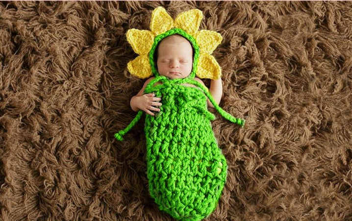Newborn Baby Children Photography Clothes Baby 100 Days Full Moon Photo Clothing - O Retalho