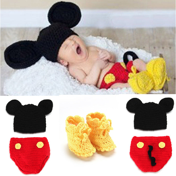 Newborn Baby Children Photography Clothes Baby 100 Days Full Moon Photo Clothing - O Retalho