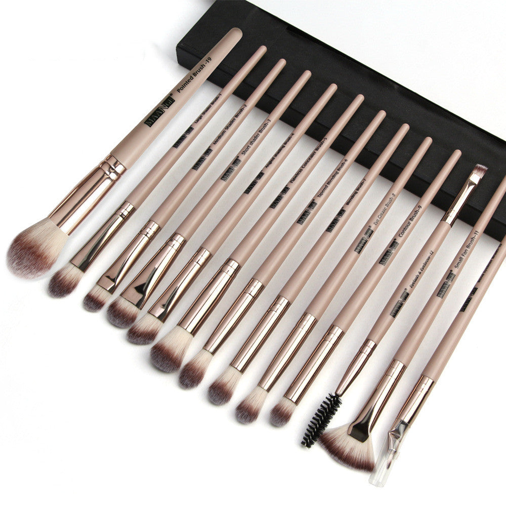 Conjunto de 13 Pincéis de Maquiagem para Olhos - O Retalho