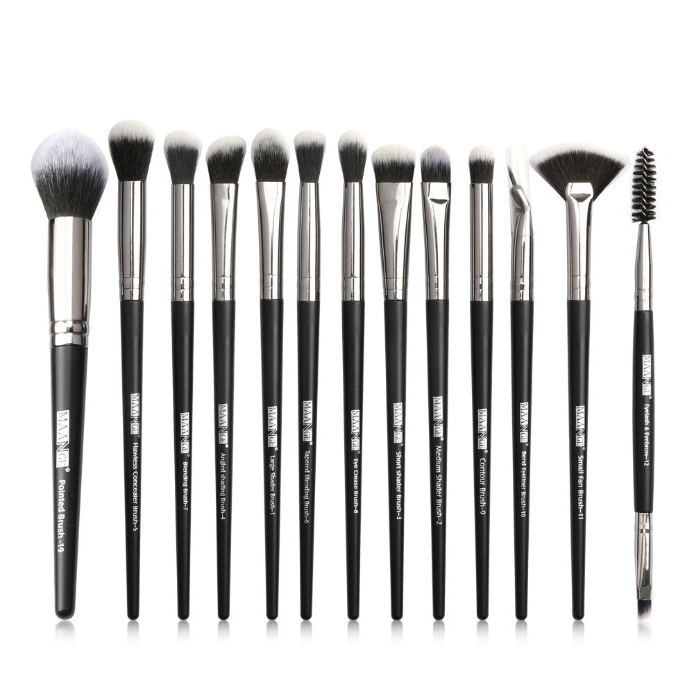 Conjunto de 13 Pincéis de Maquiagem para Olhos - O Retalho