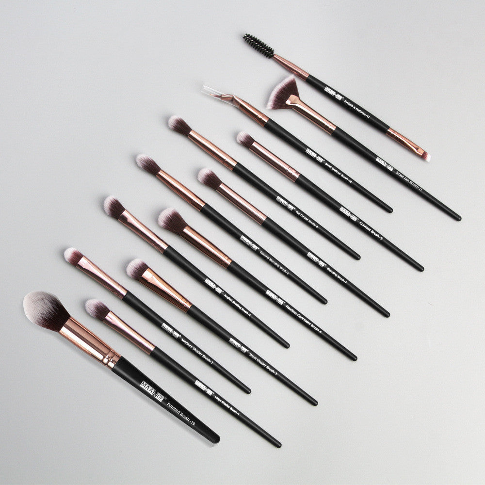 Conjunto de 13 Pincéis de Maquiagem para Olhos - O Retalho