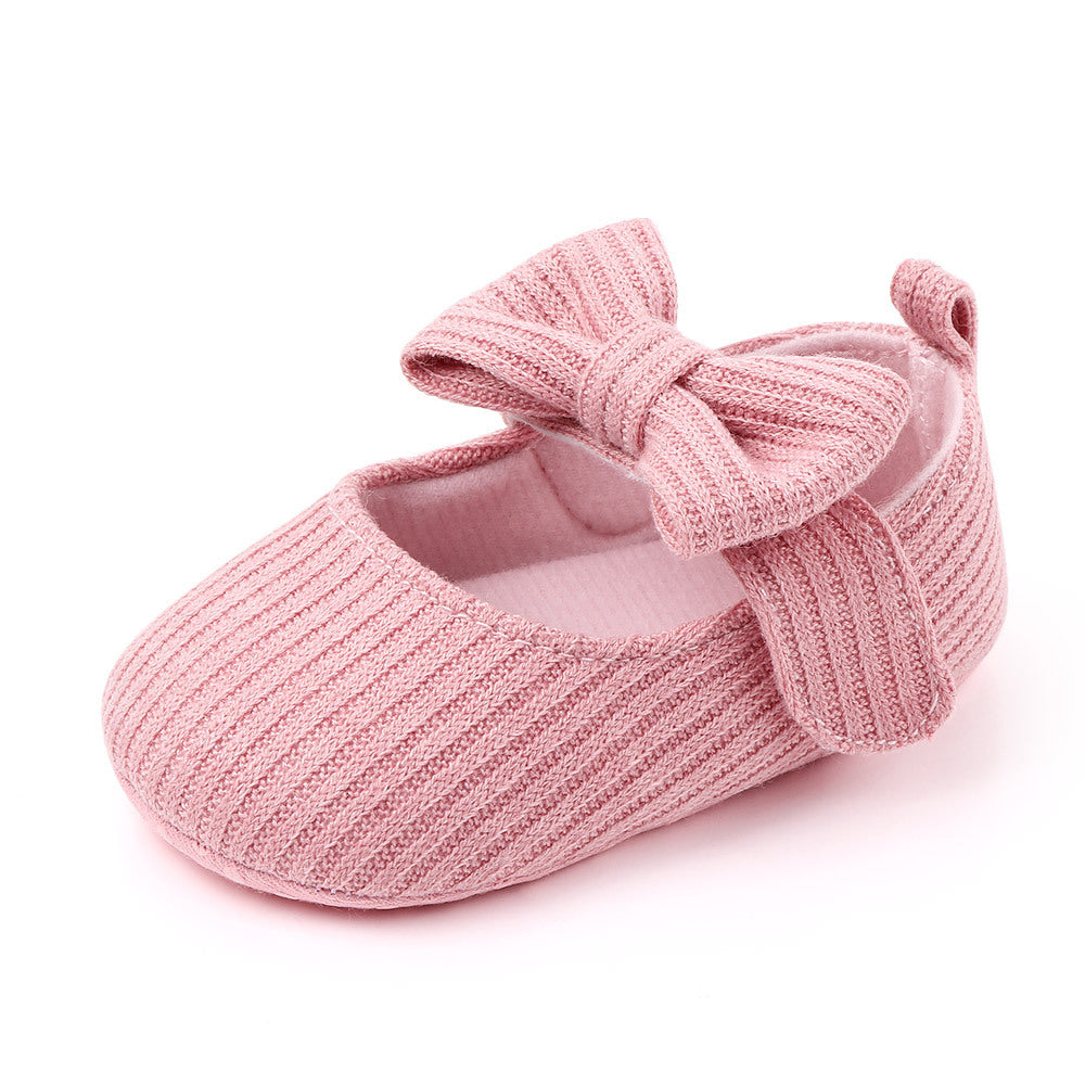 Sapatinhos de Bebê com Laço em Tricô - O Retalho