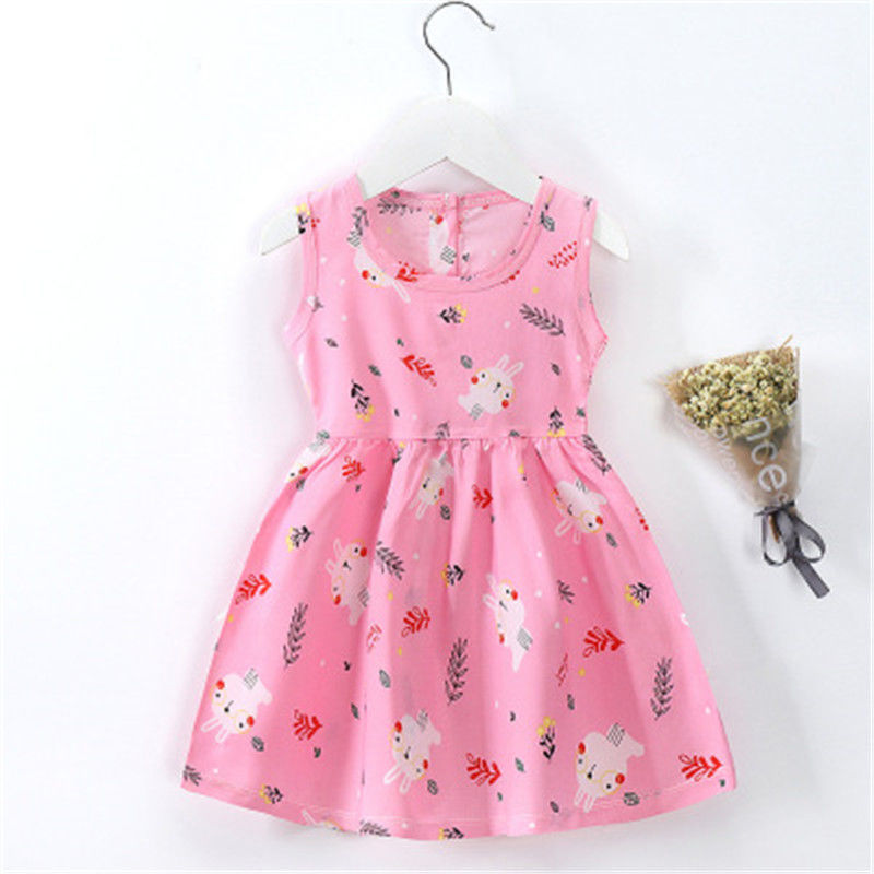 Vestido bonito de verão para meninas, - O Retalho