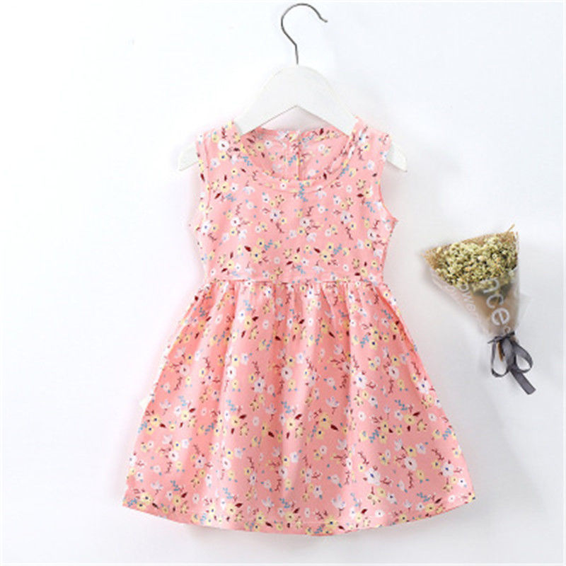 Vestido bonito de verão para meninas, - O Retalho