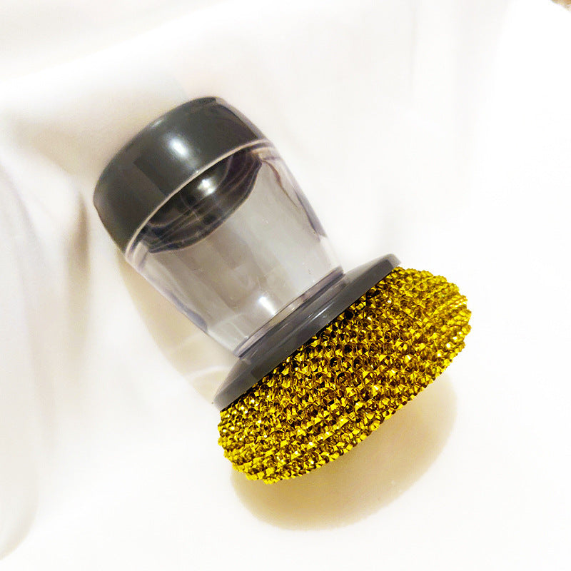 Escova de Limpeza com Dispensador de Sabão para Cozinha