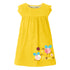 vestido casual de Algodão para meninas - O Retalho