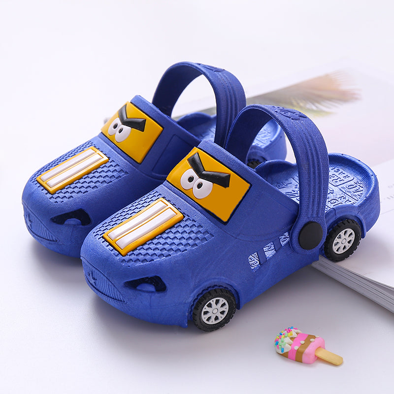 Chinelos Infantis de Verão com Desenhos de Carros - O Retalho