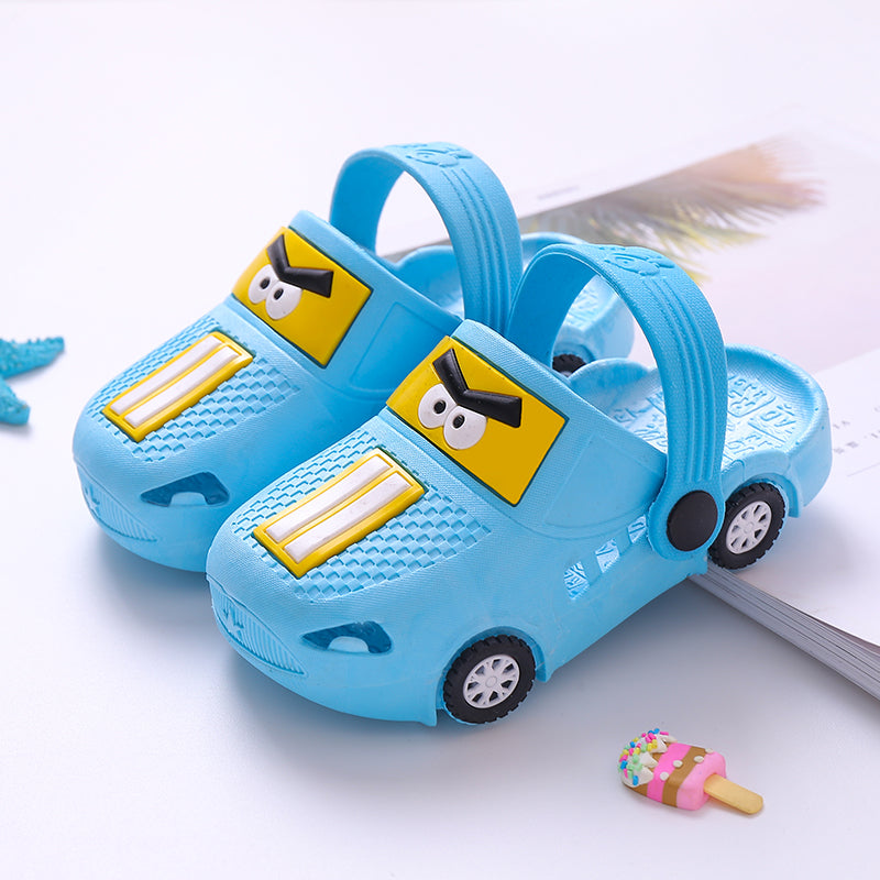 Chinelos Infantis de Verão com Desenhos de Carros - O Retalho
