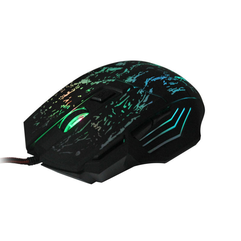 Mouse com fio USB para jogos de computador - O Retalho