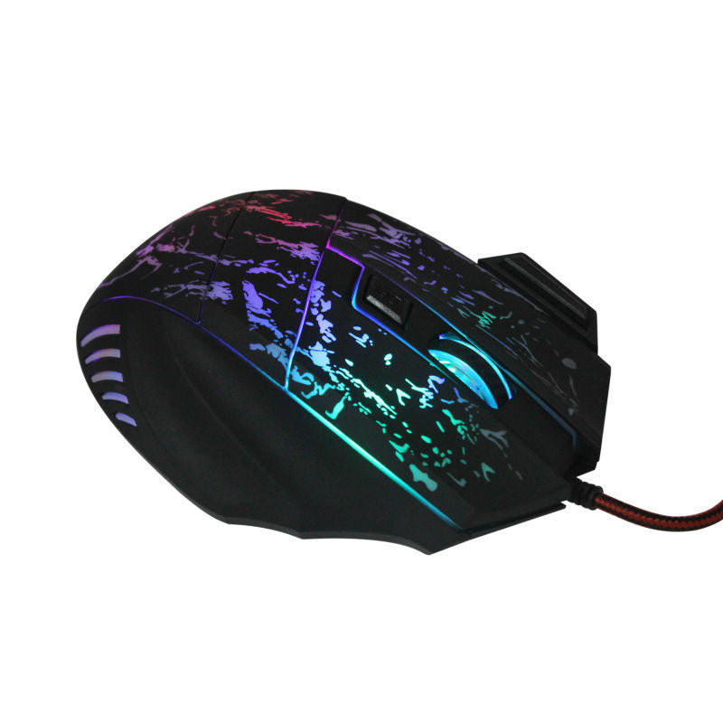 Mouse com fio USB para jogos de computador - O Retalho