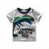 Novo Produto de Verão para Meninos T-Shirt de Manga Curta para Crianças - O Retalho