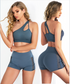 Conjunto de Roupas de Yoga para Mulheres: Elegância e Desempenho para Seus Treinos - O Retalho