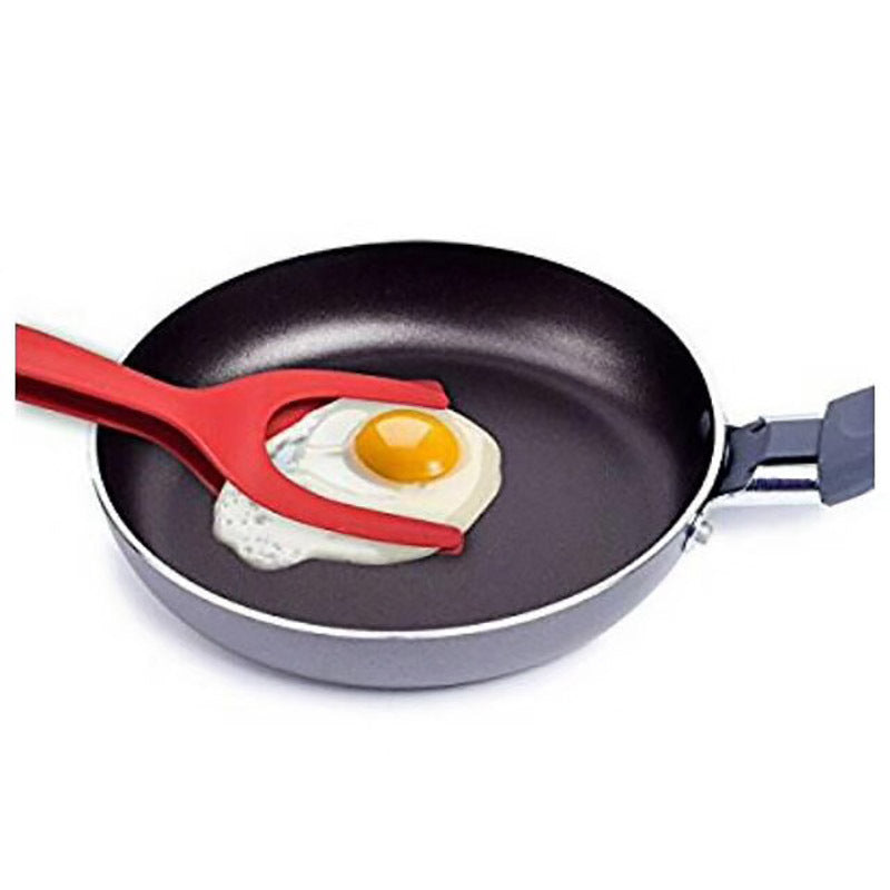 Espátula e pegador de cozinha 2 em 1
