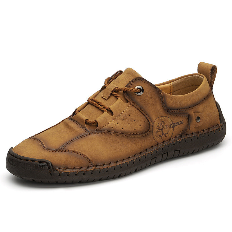 sapatos casuais masculinos elegantes adequados para dia-dia - O Retalho