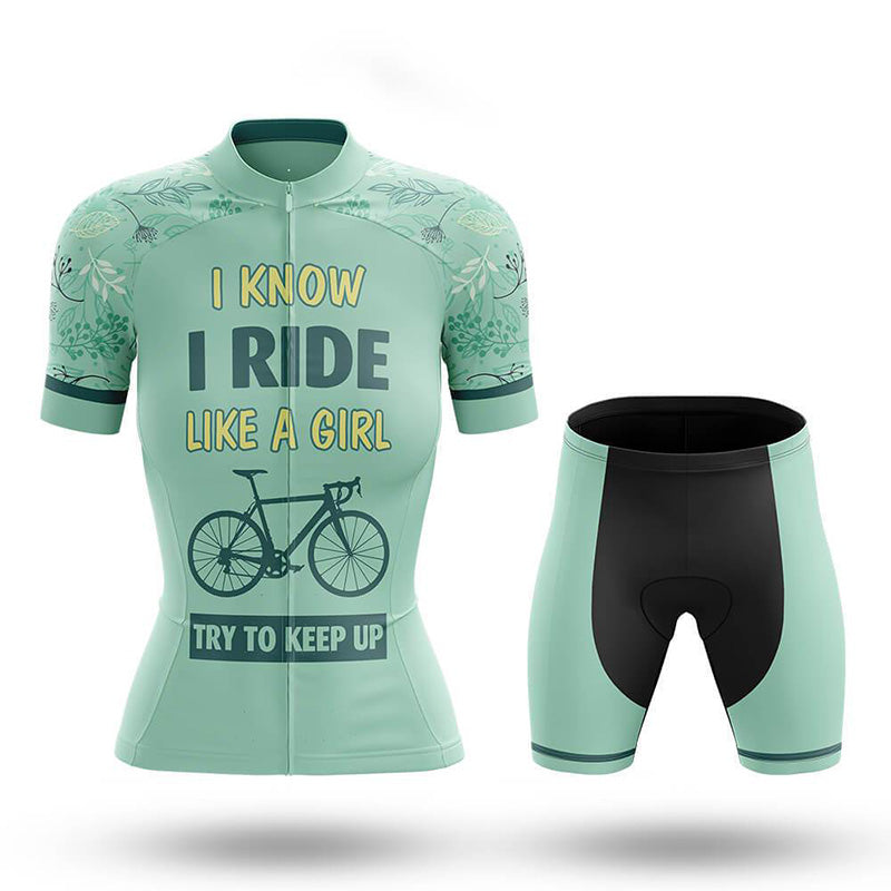 Conjunto de Roupa para Ciclismo de Verão - Camisa de Manga Curta para Mulheres - O Retalho