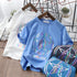 Camiseta de manga curta para meninos,top fashion - O Retalho