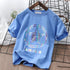 Camiseta de manga curta para meninos,top fashion - O Retalho