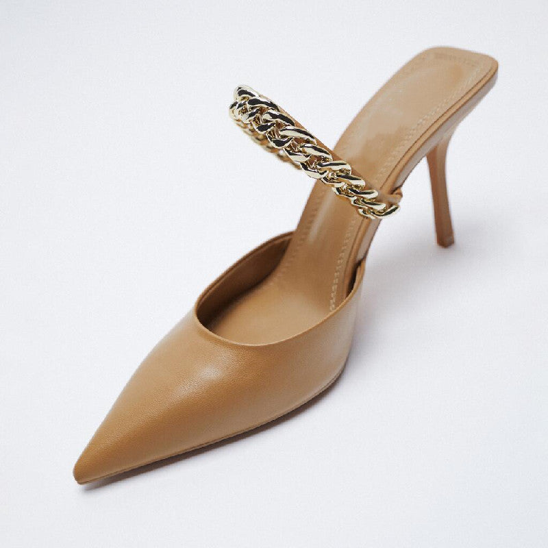 Sandálias de Salto Alto Stiletto para Mulheres - O Retalho