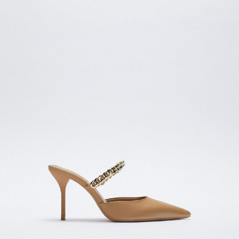 Sandálias de Salto Alto Stiletto para Mulheres - O Retalho