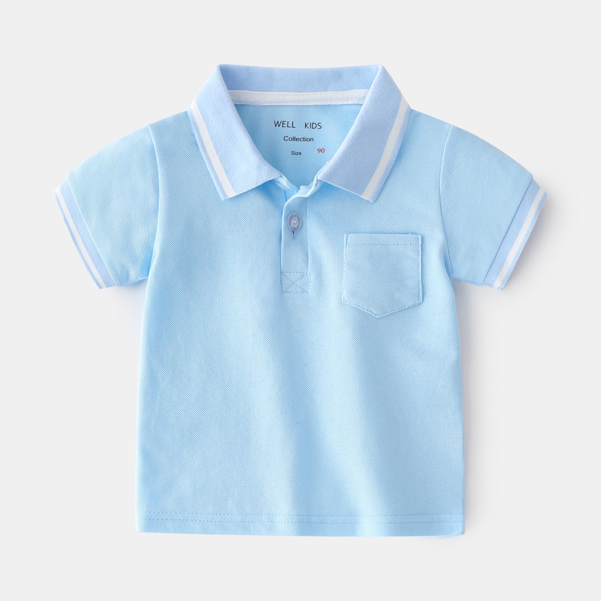Camisa Casual de Manga Curta para Meninos - O Retalho
