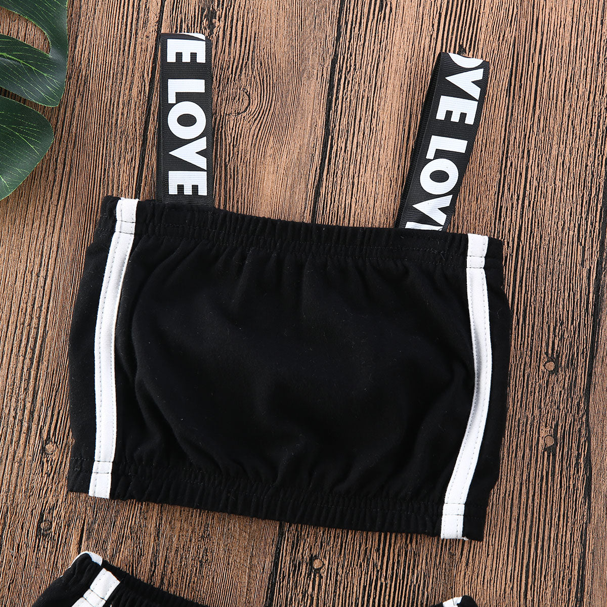 Shorts e camisa infantil para meninas - O Retalho